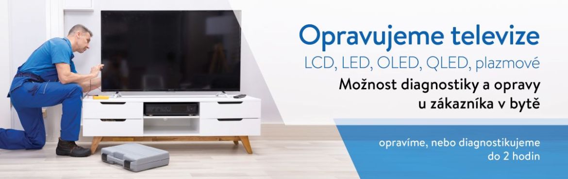 Opravy televize Brno – LCD, LED, OLED, QLED, plazmové